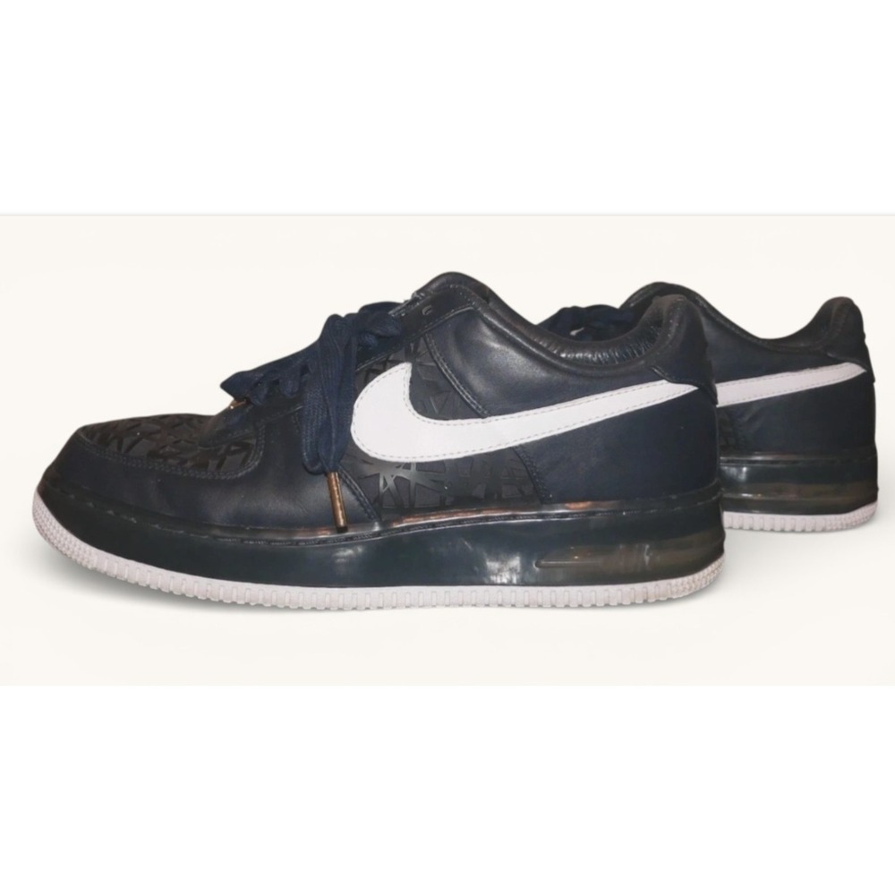 Nike Air Force 1 Supreme Max Air Birds Nest Navy 318772-411 Mens Size 10.5‎ Rare
